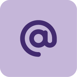 Medium Purple Circle - Decoration