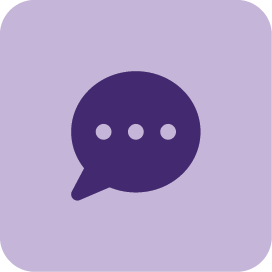 Medium Purple Circle - Decoration