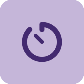 Medium Purple Circle - Decoration